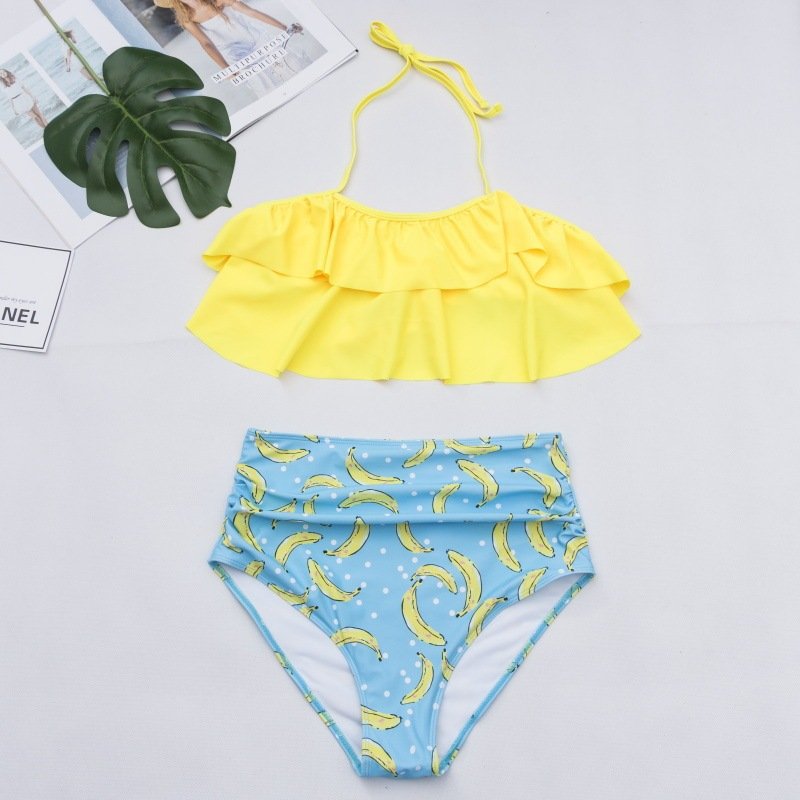 Sexy Fashion Multicolor Split Bikini Swimsuit - Image 5