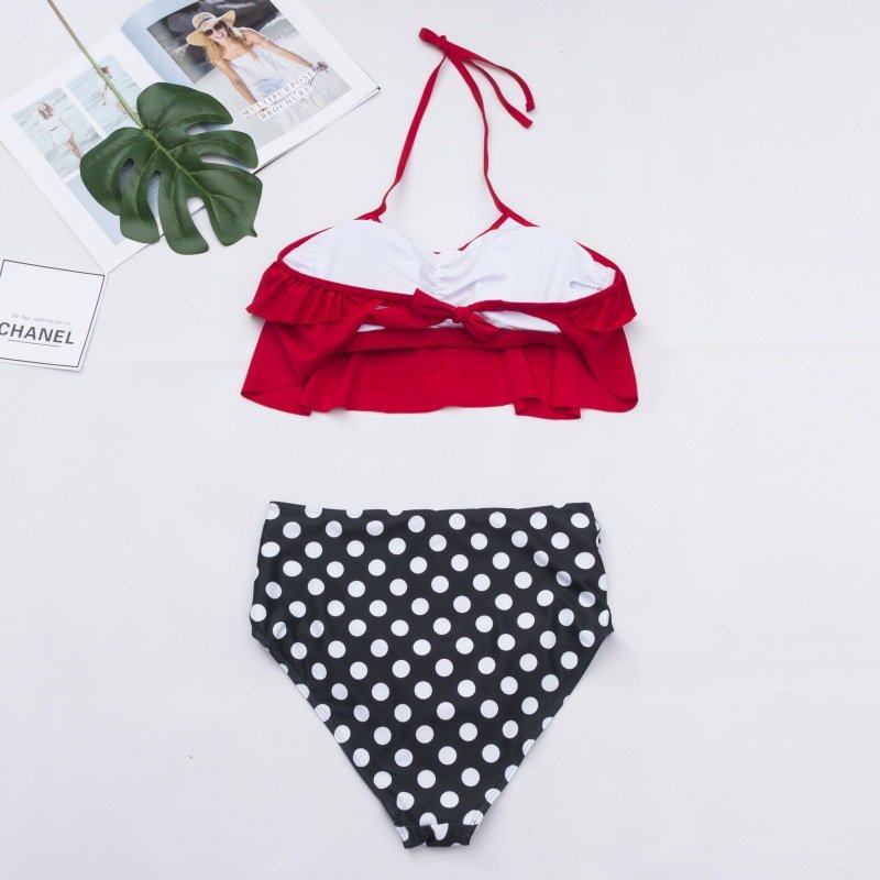 Sexy Fashion Multicolor Split Bikini Swimsuit - Image 2