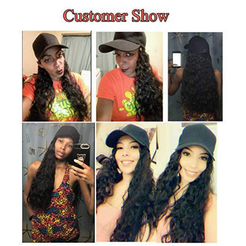 Wig female long curly hair water ripple long hair - Image 3