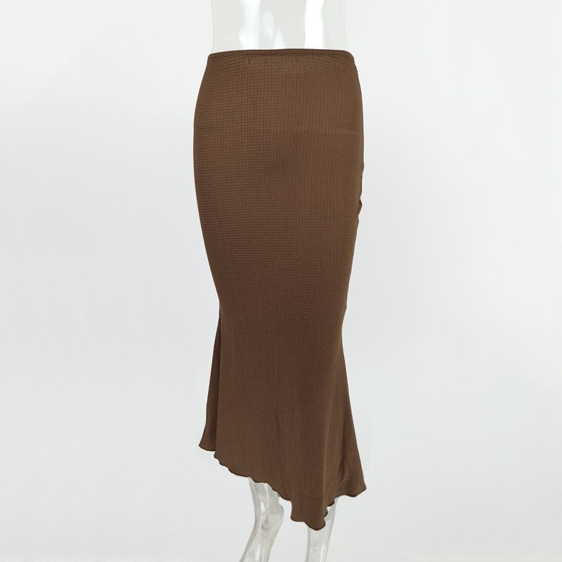 Elegant Sheath Mermaid Skirt Midi Skirt - Image 3