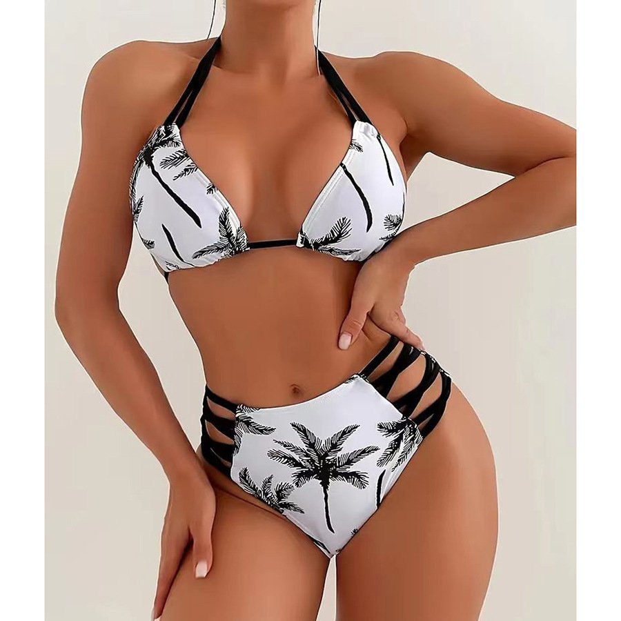 Coconut Print Bikini Womens Swimwear - Image 2