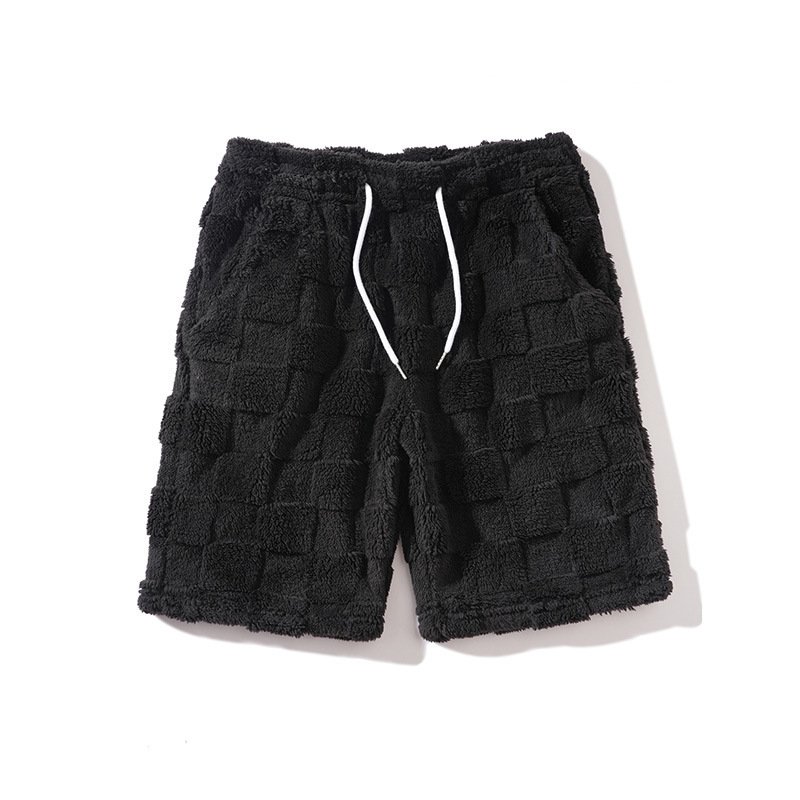 Straight-leg Plaid Mens Athletic Shorts - Image 9