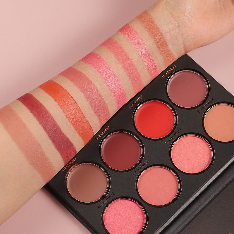 Makeup Eight-color Blush High Disc Brighten Skin Tone - Image 2