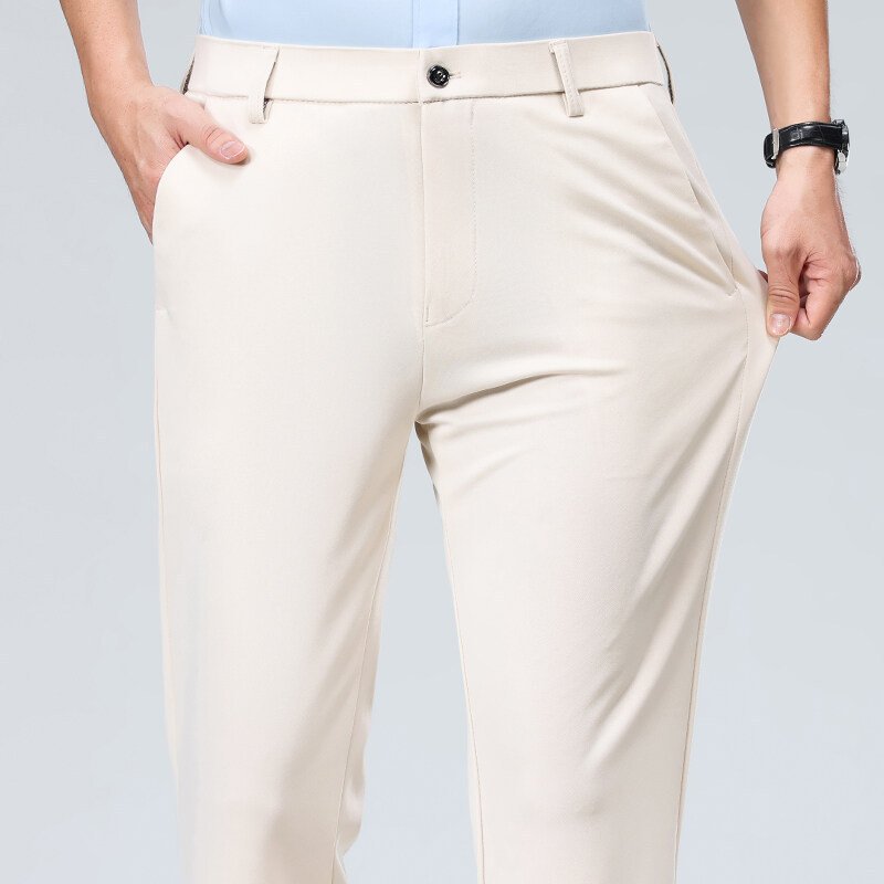 Men's Casual Trousers Business Trousers Loose - Image 2