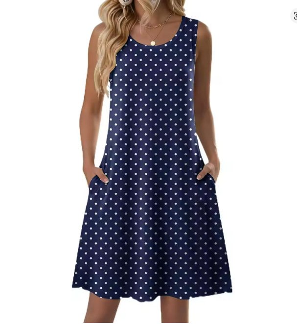 Summer Casual Resort-style Slip Dress - Image 4