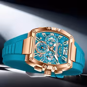 LIGE Square Men'S Watch Fashion Business Watch Casual Men'S Watch Sports Watch Chronograph Women'S Watch - Image 6