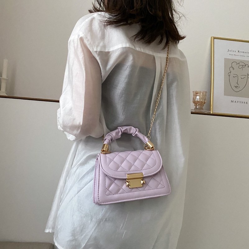 Korean Fashion PU Shoulder Messenger Bag - Image 7