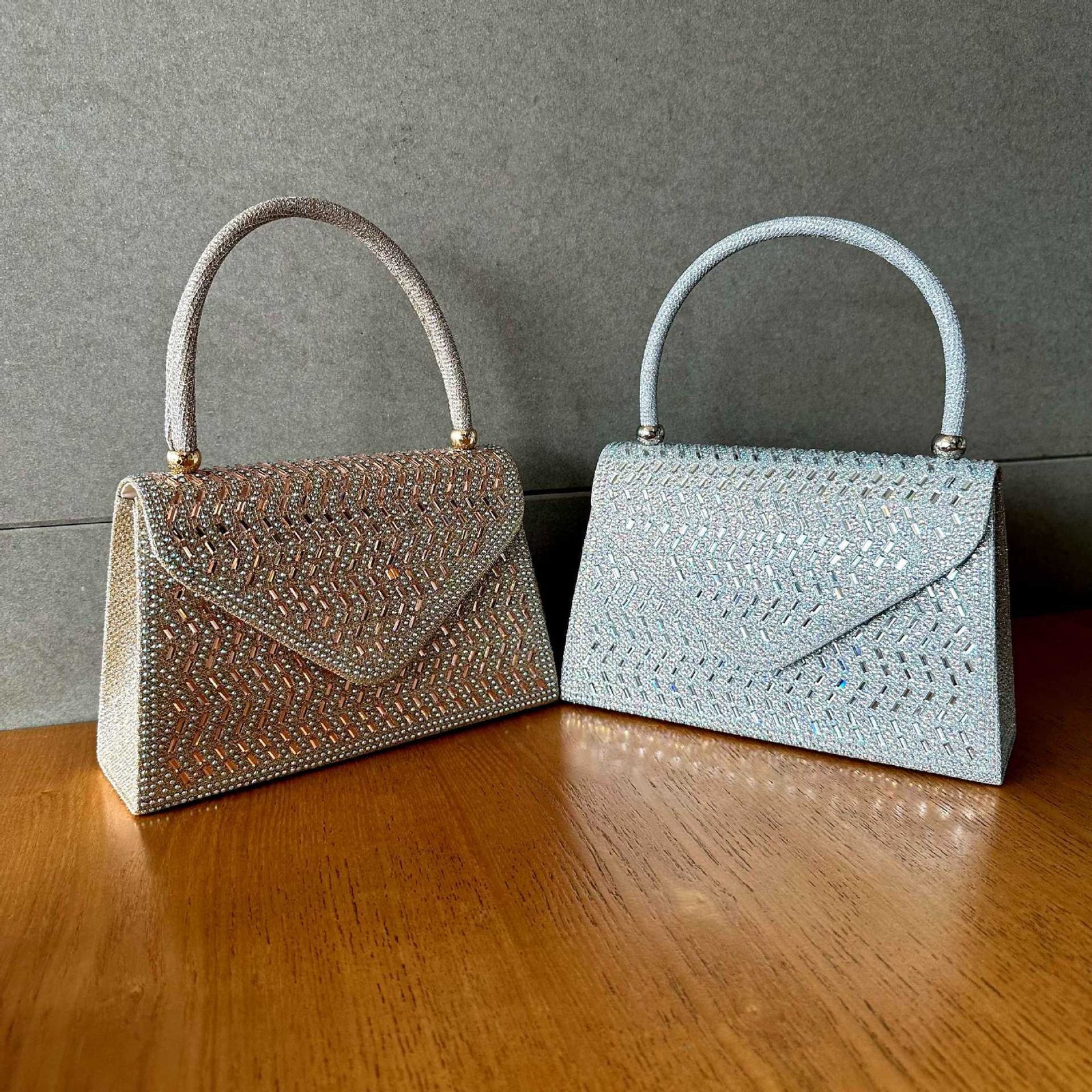 Ladies Hand Bag New Rhinestone Dinner - Image 3