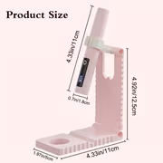 Portable 2-In-1 Nail Lamp with Stand, USB Rechargeable, LCD Display, Quick-Drying Flash Solidify Light for Gel Nails & Toenails - Image 6