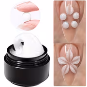 KUFI 3D Sculpting Nail Gel Suitable for DIY Nail Art, Transparent Solid Building Gel for 3D Nail Extensions, Anti-Stick Hand Extension Gel for Shaping & Carving, Professional Sculpting Gel for, - Nail Decoration - Image 6