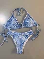 Printed Women'S Sexy Bikini Swimsuit Set