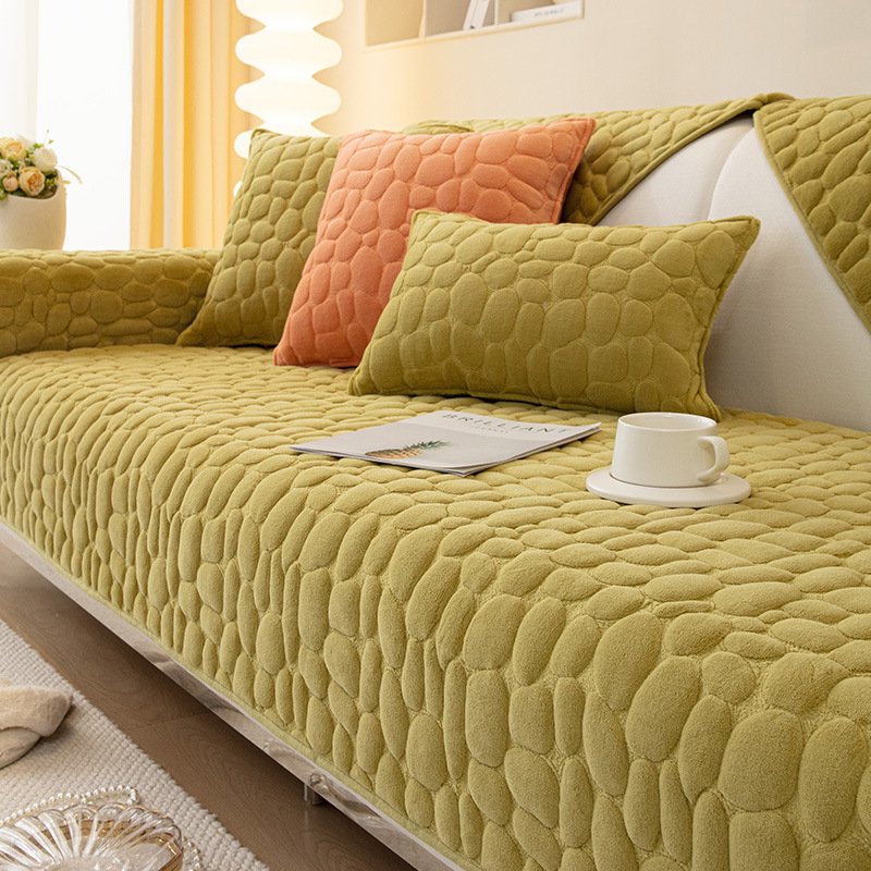 Milk Velvet Winter Sofa Cushion Thickened Anti Slip Seat Cushion