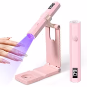Portable Handheld Nail Lamp - Rechargeable Gel Nail Dryer with 395nm/405nm Wavelength, Professional Fast Drying for Nail Technicians, Suitable for Home Gel Nails, Compact Pen-Style Light for Gel Nail - Image 3