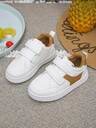 1 Pair Unisex Casual Hook And Loop Sneakers, Comfortable, Non-Slip, Versatile, Suitable For Outdoor, All Seasons - Image 3