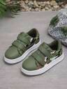 1 Pair Unisex Casual Hook And Loop Sneakers, Comfortable, Non-Slip, Versatile, Suitable For Outdoor, All Seasons - Image 4