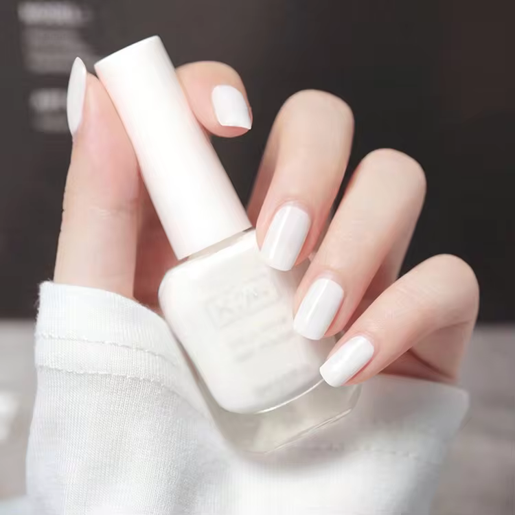 10ml Nail Polish - Quick Drying Nail Polish, Pinkish Black White Red Nail Polish, Glossy And Nail Polish For Nail Art Manicure At Home Salon Nails