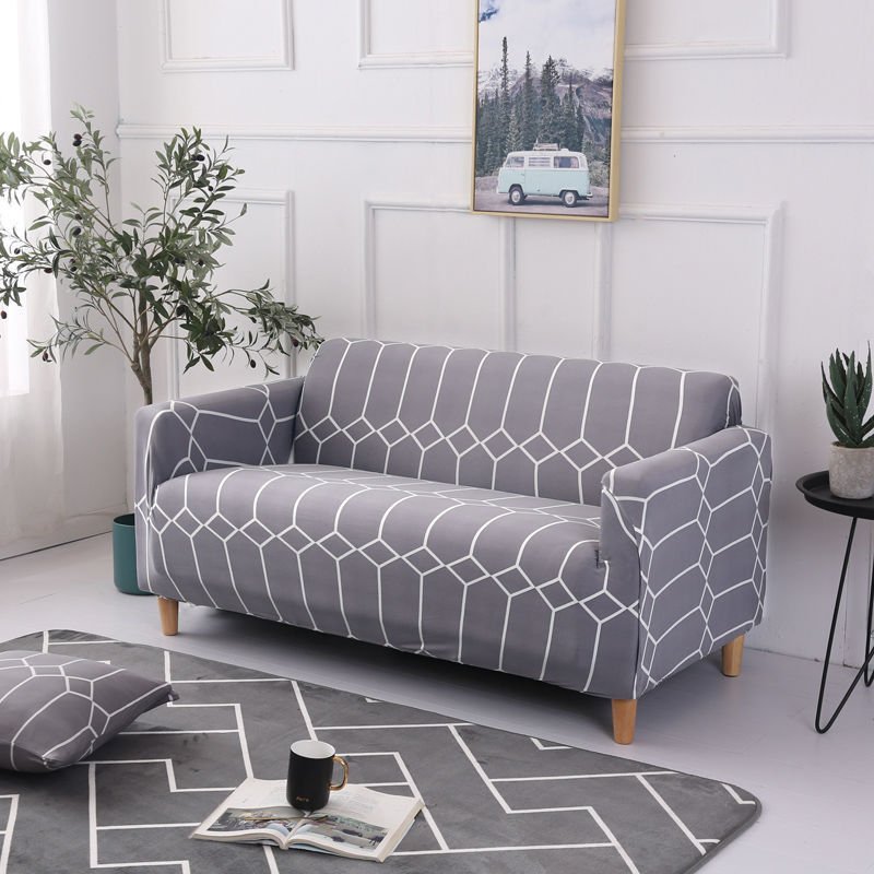 Home Fashion Simple Stretch Sofa Cover - Image 3