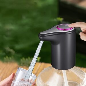 Electric Water Pump, Smart Home Bottled Water Automatic Water Dispenser, USB Charging, Automatic Smart Mineral Water Bucket Water Dispenser, Household Water Dispenser Pump, Wireless Water Pump