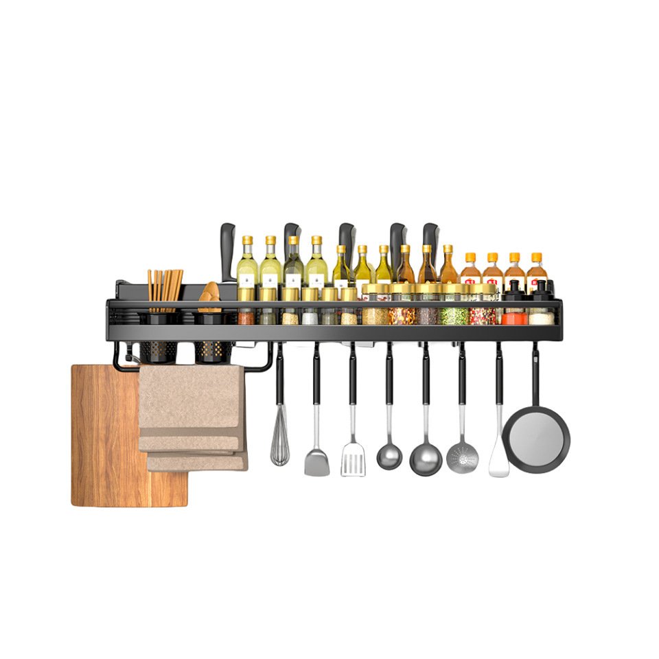 Kitchen Storage Rack Punch-free Multi-functional Household - Image 5