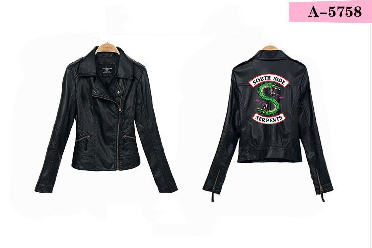 River Valley Town Leather Jacket Viper Gang Leather Jacket - Image 2