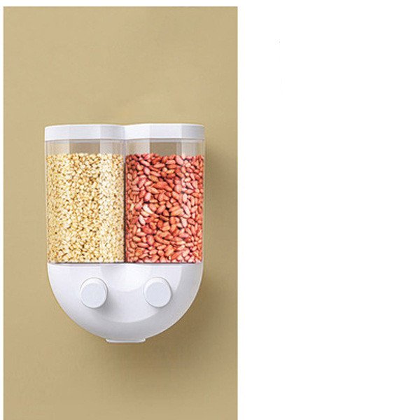 Household Kitchen Wall-mounted Grain Storage Sealed Box - Image 2