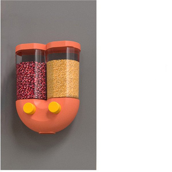 Household Kitchen Wall-mounted Grain Storage Sealed Box - Image 6
