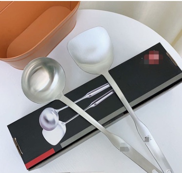 Zwilling Two-piece Spatula Set Gift Kitchenware Stainless Steel German Soup Spoon Kitchenware Combination - Image 3