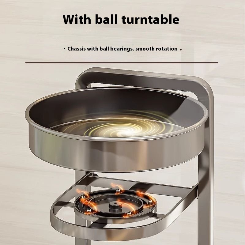 Kitchen Countertop Multi-function Rotating Seasoning Product Storage Rack - Image 2
