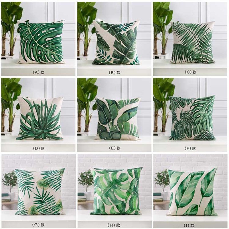 Sheets Cactus Pattern Cushion Cover Printed Polyester Pillow Case 45 45CM Throw Pillow Case Decorative For Home Office Room - Image 5