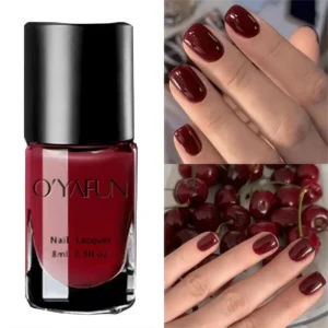 Jam Color - Peel Off & Quick Dry & Long-Lasting & Fast Drying Nail Polish, Water-Based Formula Nails