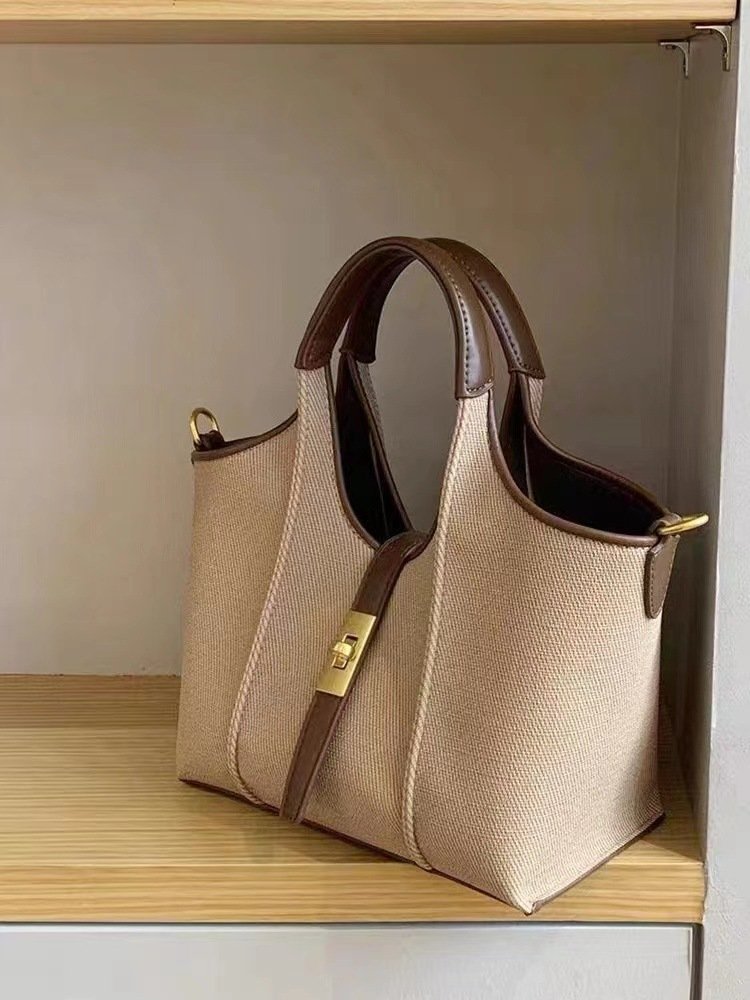 Vegetable Basket Simulated Leather Handbag Commuting Tote Bag Hand-held - Image 8