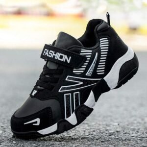 1 Pair Breathable Mesh Sneakers For Teenagers, Low-Top Running Shoes For Young Boy, Lightweight Casual Campus Student Shoes, Suitable For Spring, Summer, Autumn And Winter