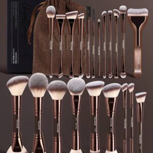 MAANGE 1/7/5/11/13/16/19/21pcs Professional Makeup Brush Set, Includes Storage Bag, Makeup Accessories, Foundation Brush, Blush Brush, Eyeshadow Brush, Eyebrow Brush, Contour Brush, Powder Brush Makeup Tools, Complete Makeup Set, Travel Essential, Exquisite Gift For Women And Girls