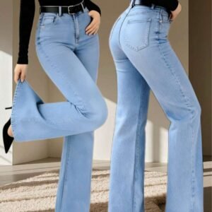 New Women Straight Leg Jeans, Loose Fit Casual Street Style Brand Relaxed Fit Jeans, Women Denim Pants And Clothing Spring