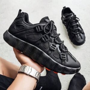 GAISIMA Men's Breathable Summer Sports Shoes, Versatile Casual Sneakers, Mesh Outdoor Athletic Non-Slip Shoes