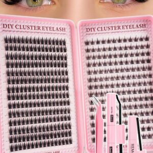 416pcs Fairy Lashes Kit ,Summer Beauty Tools, Natural Wispy, , Create Delicate Comic Eye Makeup,Mixed Length Design, Easy To Trim And Fit Different Eye Shapes,Reusable, High Cost Performance, Suitable For Makeup Beginners