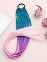 1pc Girls Ombre Wig Decor Fashion Hair Tie For Hair Decoration - Image 9