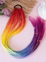 1pc Girls Ombre Wig Decor Fashion Hair Tie For Hair Decoration - Image 10