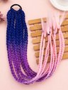 1pc Girls Ombre Wig Decor Fashion Hair Tie For Hair Decoration - Image 7