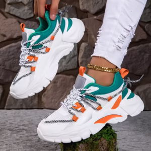 Women's Running Sneakers Non Slip Lace Up Low Top All Seasons Training Workout Camping Comfy, Women Shoes