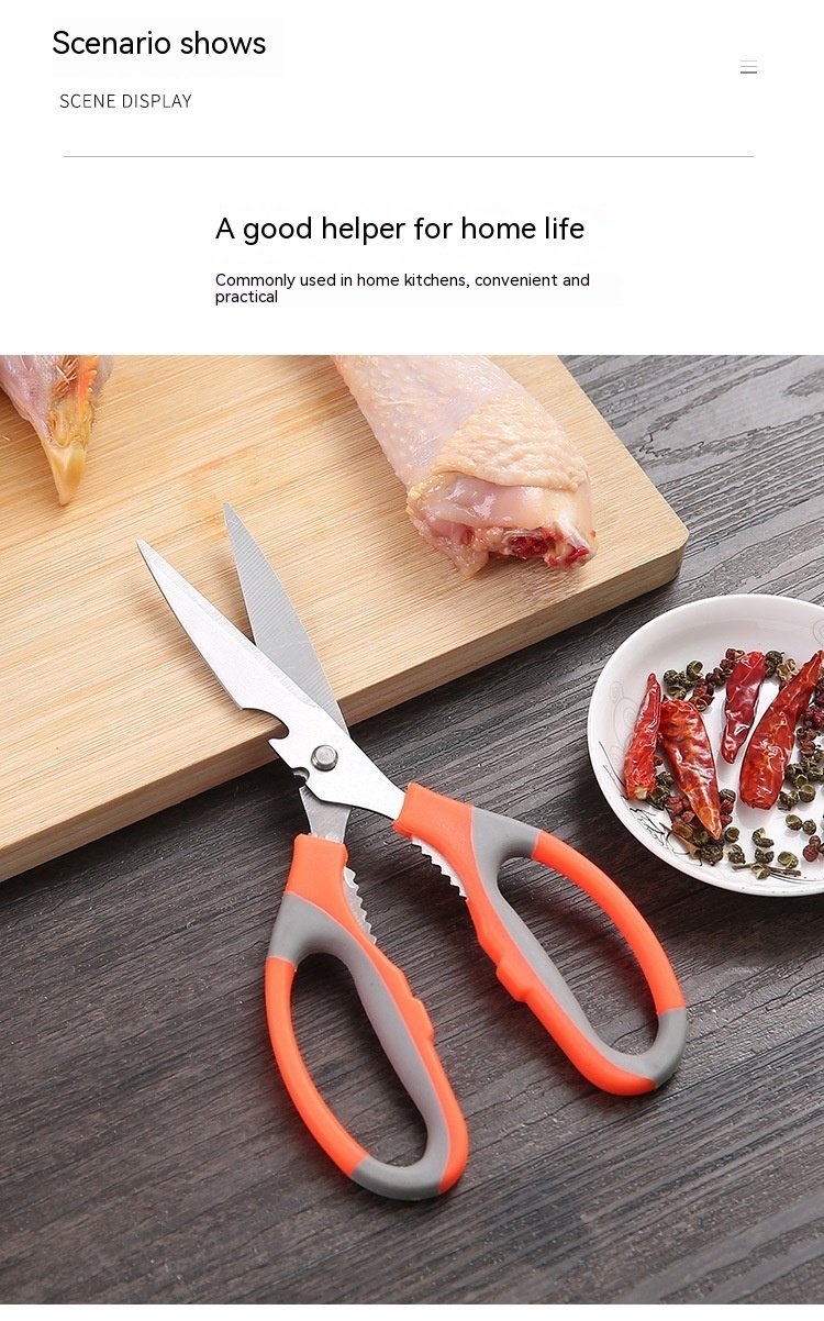 Kitchen Multi-function Bottle Opener Kitchen Auxiliary Scissors - Image 5