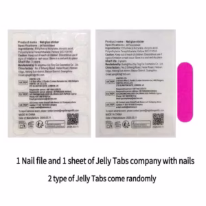 24pcs/Set Long Square Shaped Wine Red Color Glitter French Design Nail Art Kit For Press On Nails, Suitable For Parties, Dance Parties Or Daily Wear Nail Supplies