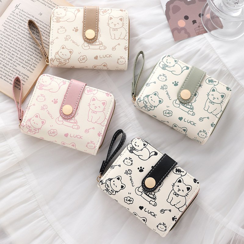 Simple And Cute Japanese-style Womens Clutch - Image 7