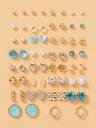 30pairs Tree & Flower Design Earrings Valentines,Mom,Mother,Mother's Day,Gift - Image 11