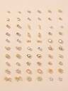 30pairs Tree & Flower Design Earrings Valentines,Mom,Mother,Mother's Day,Gift - Image 12