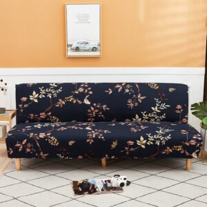 All-Inclusive Stretch Fabric Armless Sofa Towel Sofa Cover