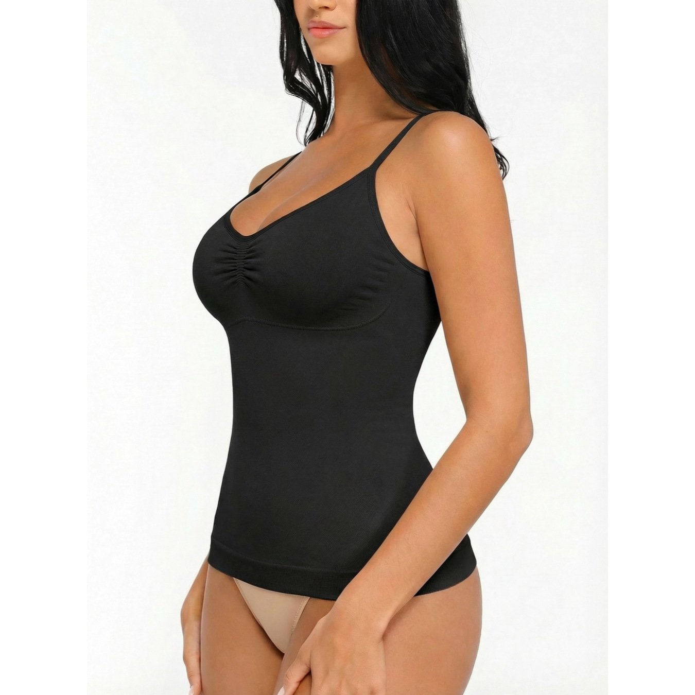 Solid-color Vest Everyday Shapewear For Women - Image 4