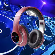 New Music Sports Wireless Earphones, Connect 3.5Mm Audio Cable As DJ Monitoring Headphones, AUX, Deep Bass Wireless Earphones, Volume Control, Foldable Earphones, Thoughtful Gifts for Men And Women - Image 7