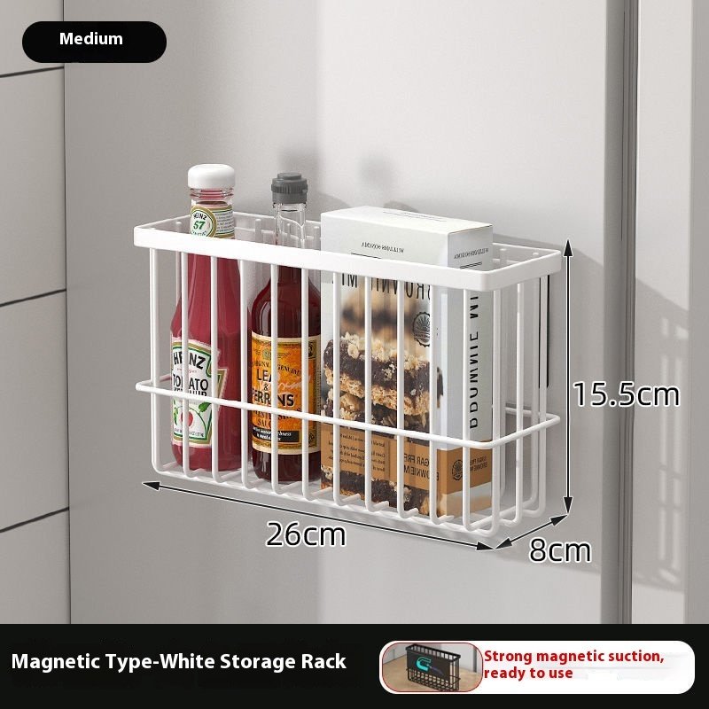 Kitchen Refrigerator Magnetic Storage Rack - Image 9
