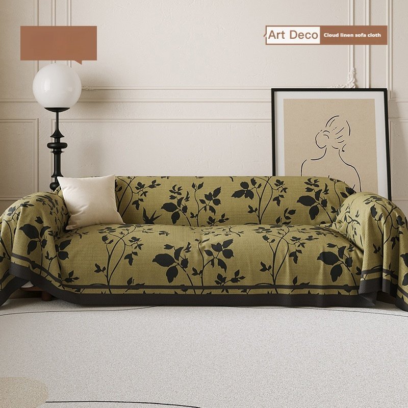 Retro Four Seasons Universal Non-slip Wear-resistant High Sense Living Room Sofa Cover